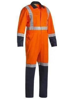 Bisley Workwear Taped Ttmc-w Lightweight Hi Vis Drill Coverall BC6029T Metro Workwear.